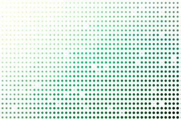green rounds abstract vector background. Simple pattern.