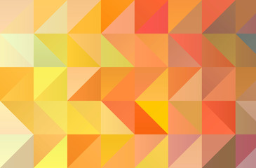 Orange and red abstract vector background. Simple pattern.