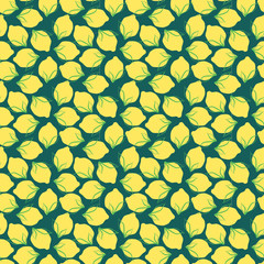 abstract background with lemons