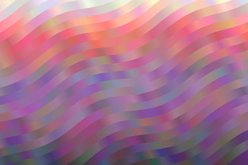 Purple, yellow and pink waves abstract vector background. Simple pattern.