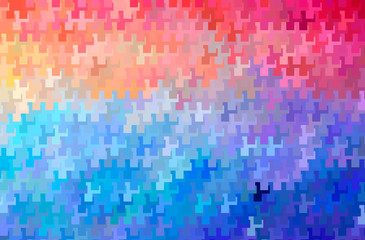 red and blue abstract vector background. Simple pattern.