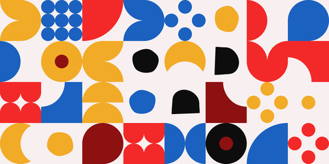 Neo Modernism Artwork Pattern Design