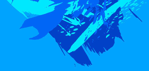 Abstract color painting background. Ink pattern illustration. Contemporary and modern texture. Creative and artistic wallpaper. Artistic wall with brushed shapes design. Urban Grunge.