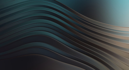 Beautiful sophisticated background. Minimalist design with colorful shapes and lines. Cool simple abstract wallpaper. 2D illustration graphic with minimal swirly pattern.