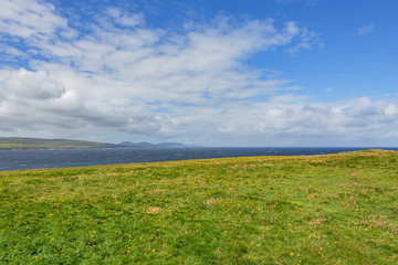 Fototapeta na wymiar Impressionen der Landschft rund um Downpatrick Head - Country Mayo, Irland