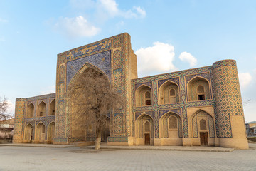 Fototapeta na wymiar The Kosh madrasah, Bukhara city, Uzbekistan