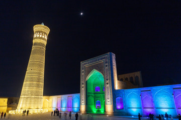 Kalyan mosque, POI Kalyan architectural complex, Bukhara city, Uzbekistan
