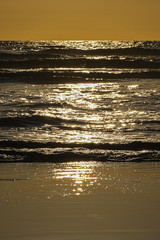 Pacific Sunset, Sun reflection.