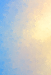 Brushed Painted Abstract Background. Brush stroked painting. Artistic vibrant and colorful wallpaper.