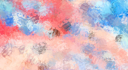 Brushed Painted Abstract Background. Brush stroked painting. Strokes of paint. 2D Illustration.