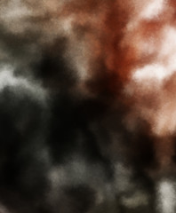 Watercolor painted background. Abstract Illustration wallpaper. Brush stroked painting. 2D Illustration.