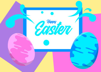 Fototapeta premium Happy Easter