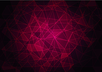 Geometric abstract polygonal background (vector)