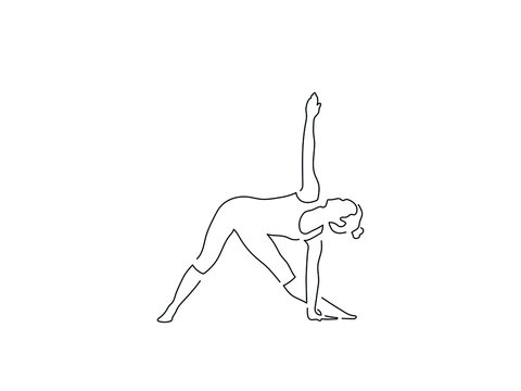 Yoga Pose Outline Images – Browse 17,937 Stock Photos, Vectors, and Video