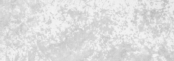 White background of a texture of cement, stone and concrete - Bright stage background - Large panoramic format