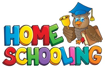 Home schooling theme sign 2