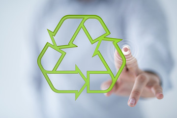 Ecology Concept. Environmentally friendly planet.