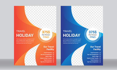Business Travel Flyer Template