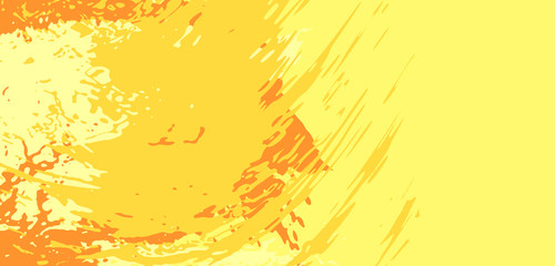 Obraz premium Abstract color painting background. Ink pattern illustration. Contemporary and modern texture. Creative and artistic wallpaper. Artistic wall with brushed shapes design. Urban Grunge.