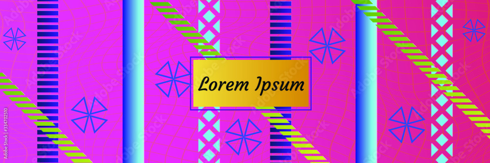 Fototapete abstract vector pattern gradient background templates. modern geometric design with minimal geometri