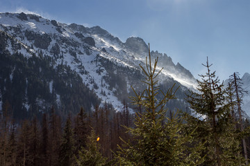 Hiking train to Morskie Oko from Zakopane (Poland)