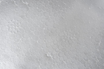 Texture of polystyrene foam background