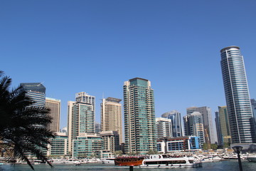 Fototapeta na wymiar Dubai, marina