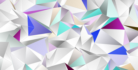 Triangular 3d, modern background