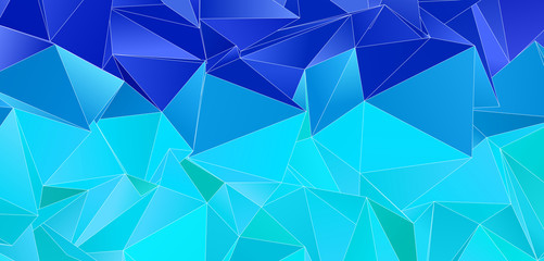 Obraz premium Triangular 3d, modern background