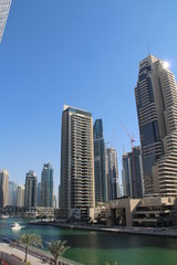 Fototapeta na wymiar Dubai, marina