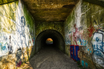 Alter Fußgängertunnel in Essen Horst