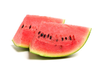 watermelon on a white background 