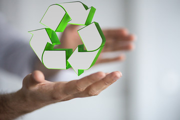 Ecology Concept. Environmentally friendly planet.