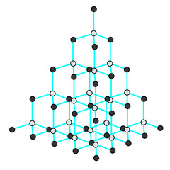  Drawing Carbon allotrop model vector