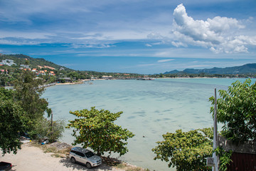 panoramic view of beach, thailand