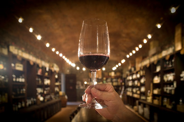 bicchiere di vino rosso