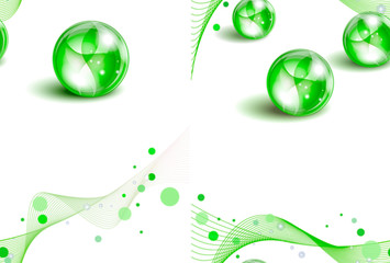 Graphic backgrounds, elements of a noiseless pattern.