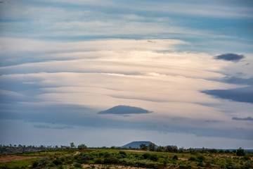 Typical Cappadocian landscape, close to Goreme. Nevsehir, Anatolia, Turkey