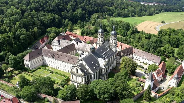 Schoental Abbey, Jagst, Baden-Wuerttemberg, Germany