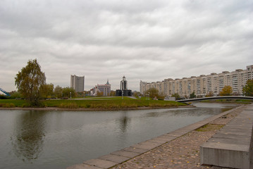 The Island of Tears memorial in Belarus, Minsk