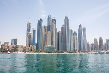 Obraz na płótnie Canvas dubai marina united arab emirates