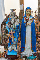 Hill of Crosses (Kryziu kalnas), a famous site of pilgrimage in northern Lithuania.