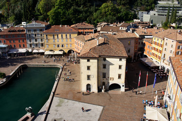 PANORAMA DI RIVA DEL GARDA IN TRENTINO
