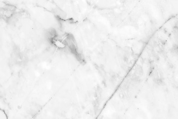 White marble texture with natural pattern for design art work,background