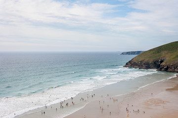 beach and sea