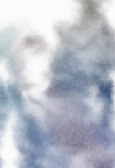 Watercolor painted background. Abstract Illustration wallpaper. Brush stroked painting. 2D Illustration.