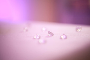 wedding decoration close up