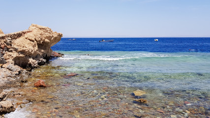 sea and rocks