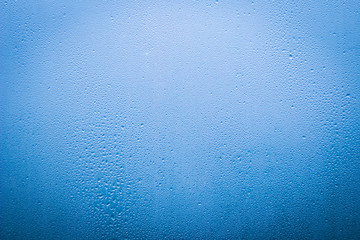 beautiful window glass with drops background