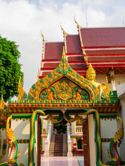 Fototapeta premium Wat Sitaram, Bangkok, Thailand